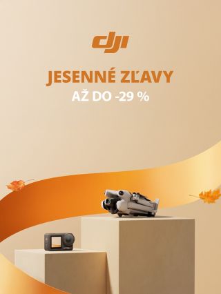 🍂 Využite jesenné zľavy na vybrané produkty DJI a ušetrite! Ponuka platí len do 31.10.2025.🍁 Všetky zľavy nájdete u nás v...